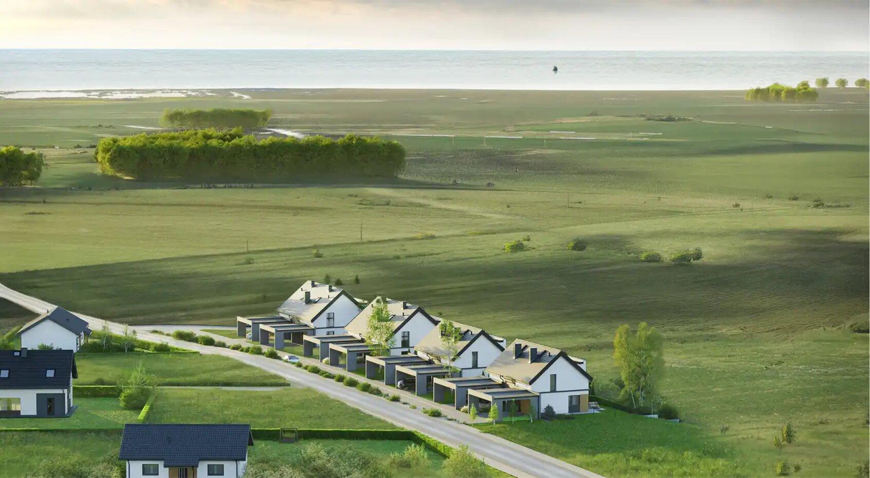 Domy na sprzedaż Nadrzeczny Zakątek, blisko morza w Mrzezinie