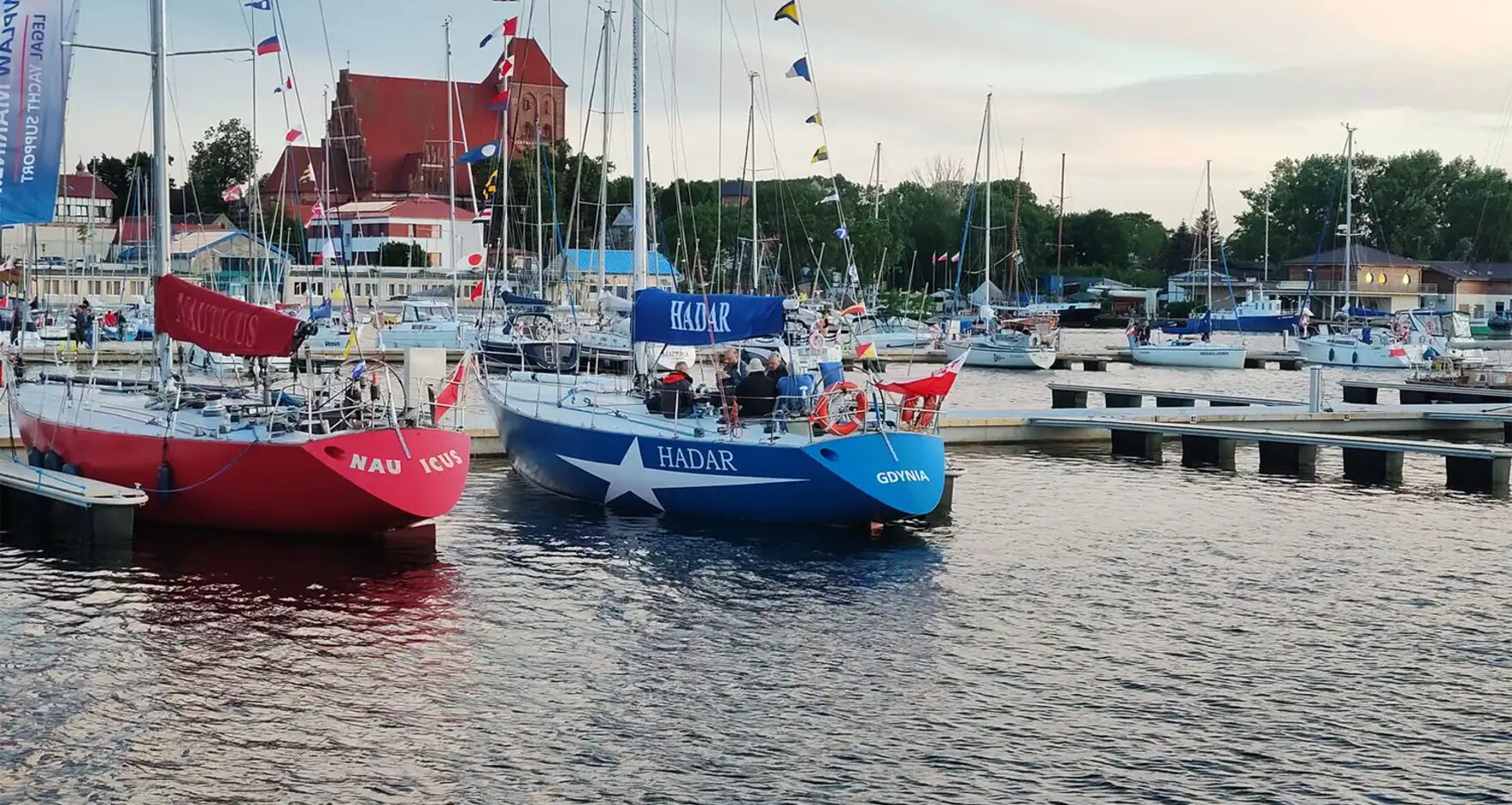 Zdjęcie mariny w Pucku