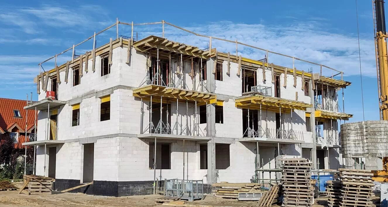 Etap ukończony prace murarskie 1