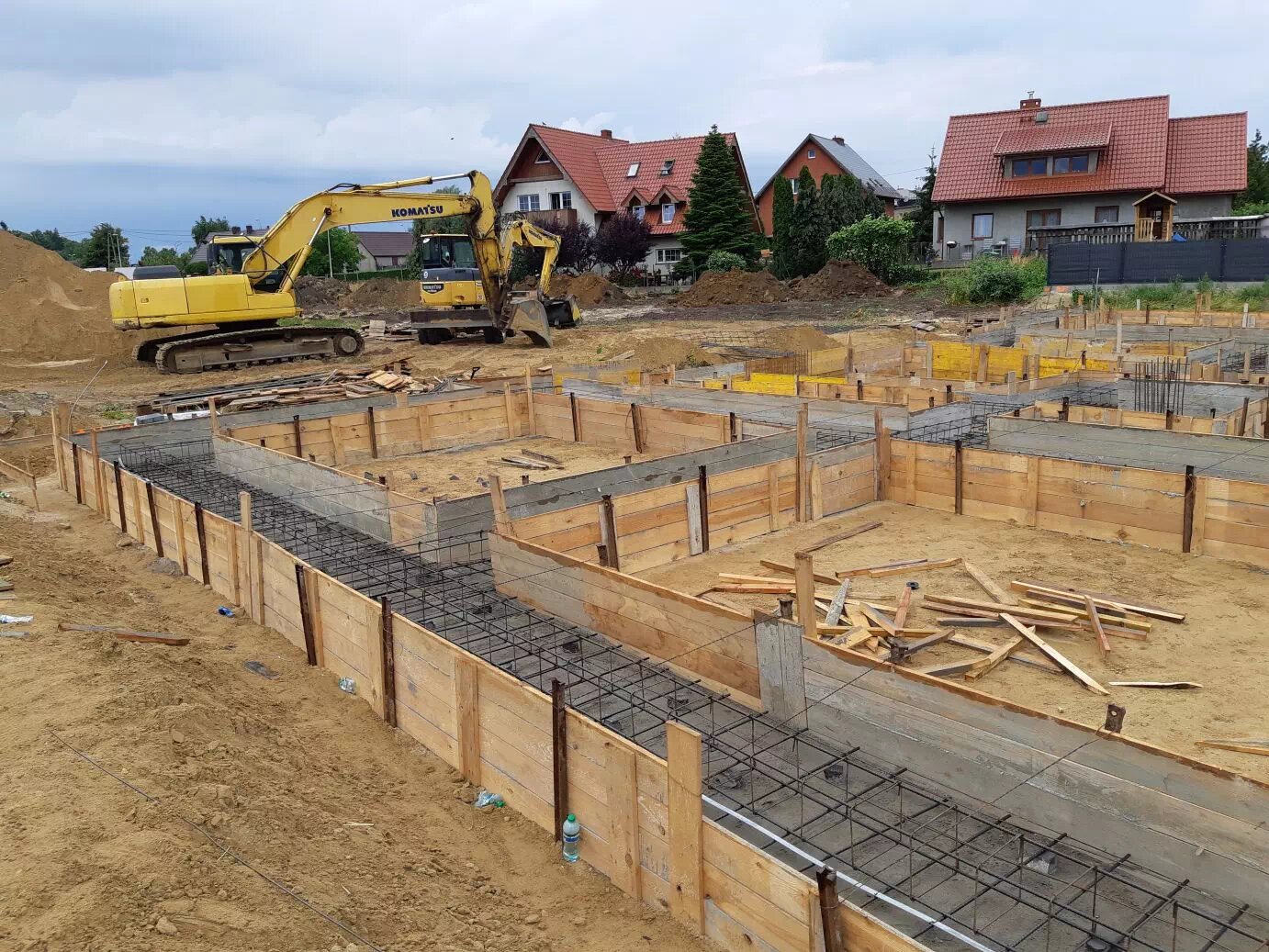 Zakończone prace ziemne – Osiedle Morska Bryza Puck