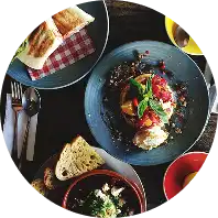 Dogodna baza gastronomiczna  i kulturalna